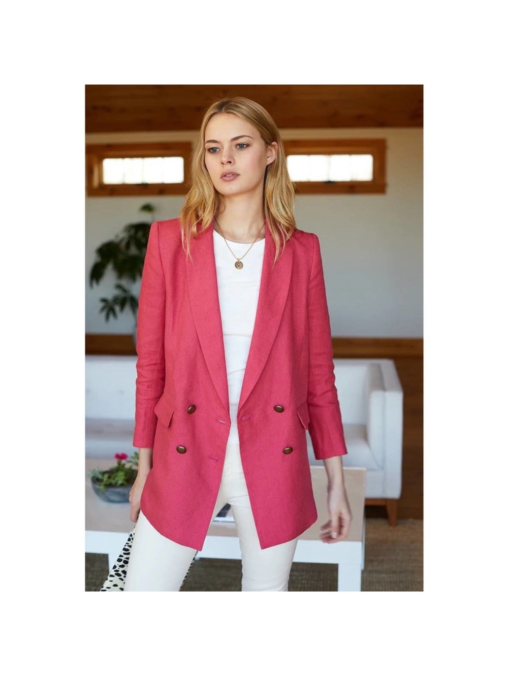 Emerson Fry Linen Blazer